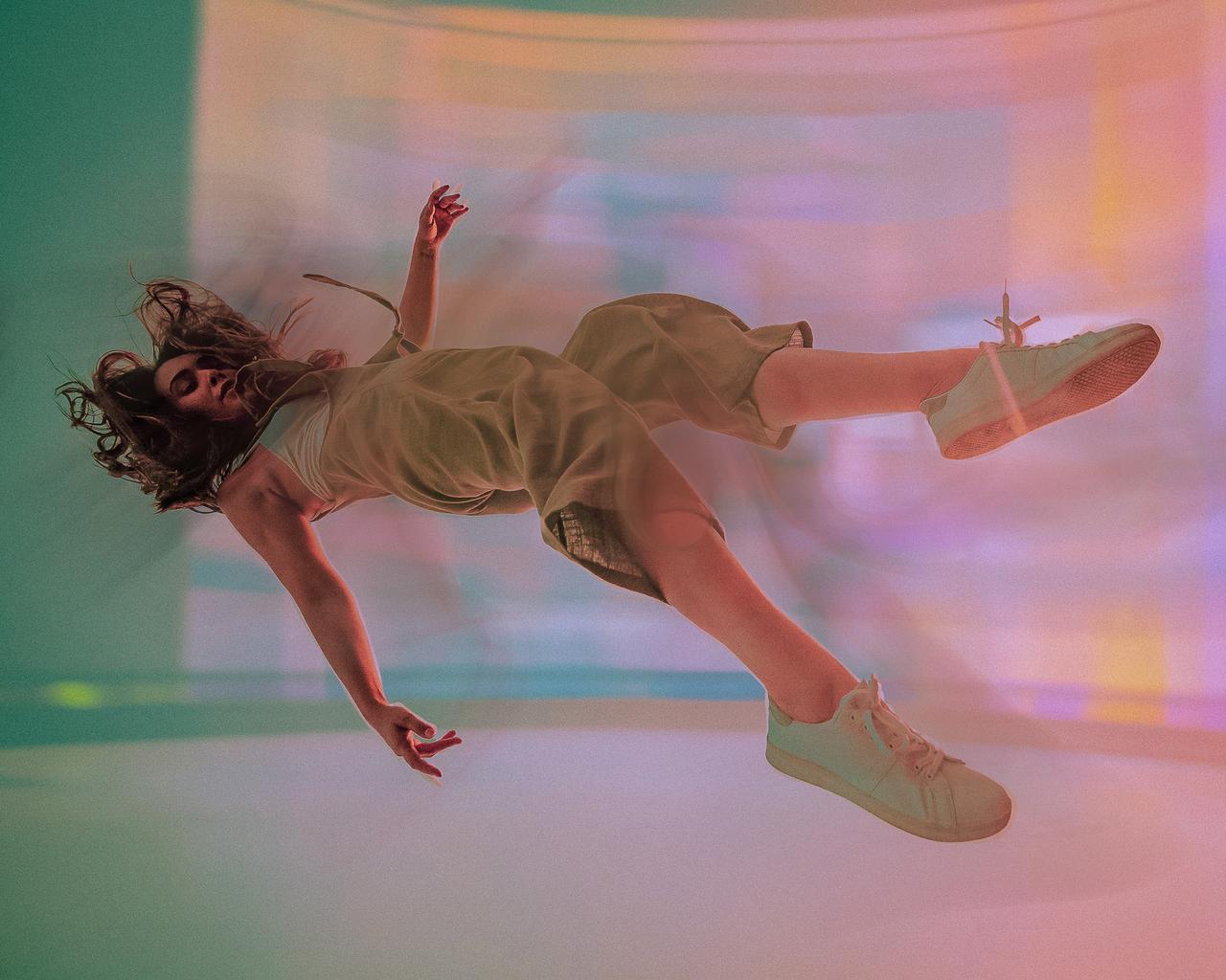 image of woman floating culture accelerated iprospect 2025